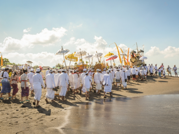 Melasti ceremony